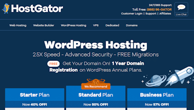 hostgator wp hosting review