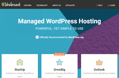 siteground wp hosting review
